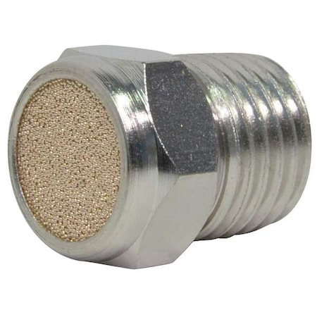 Breather Vent,1/4" NPT, 9/16" dia.