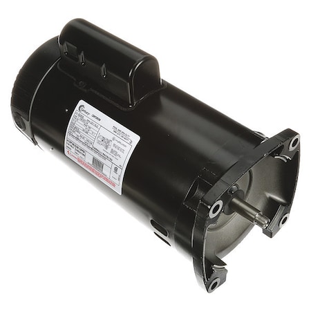 Pool Pump Motor, Permanent Split Capacitor, 1 1/2 HP, 56Y Frame, 3,450 Nameplate RPM