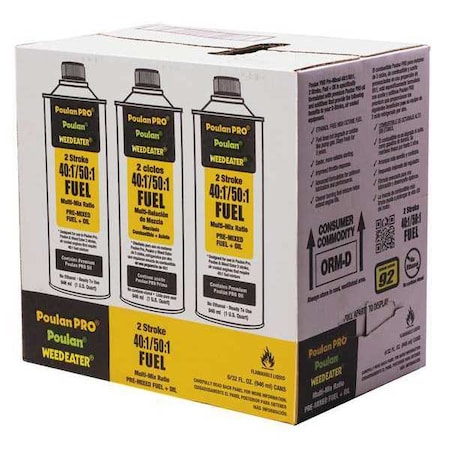 Poulan Anymix Engineered Fuel,PK6