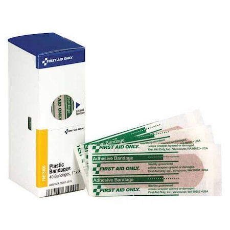Adhesive Bandage, Paperboard Box, 40 Components