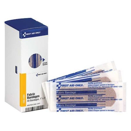 Adhesive Bandage, Paperboard Box, 40 Components