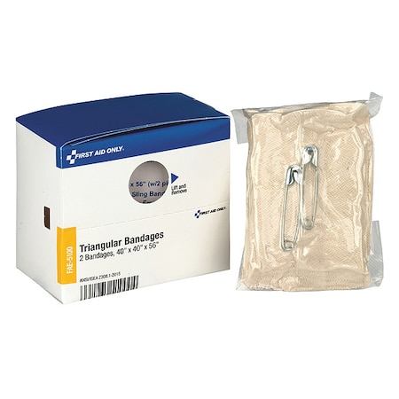 Triangular Bandage, Paperboard Box, 2 Components