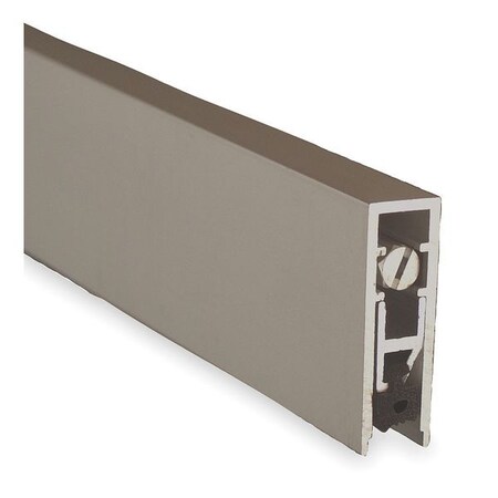 Automatic Door Bottom,3/8x36 In,Aluminum
