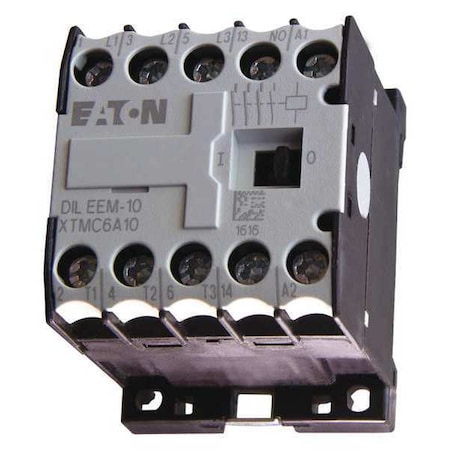 IEC Miniature Magnetic Contactor, 1NO, 480V AC, 3 P, Non-Reversing, Screw
