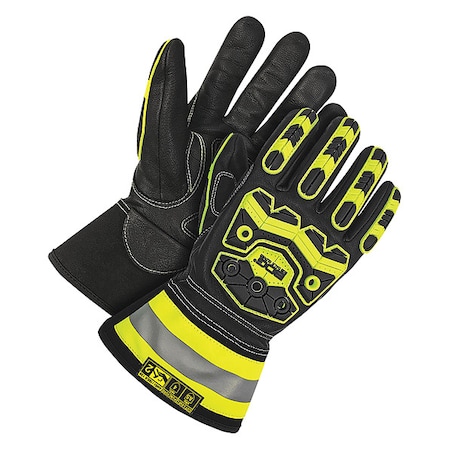 Cut-Resistant Leather Gloves, Cut Level A5 ,L 1 PR