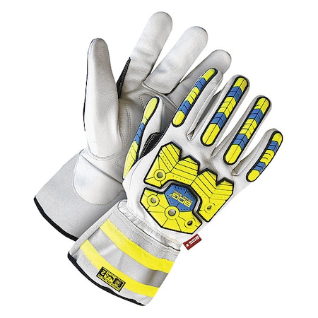 Cut-Resistant Leather Gloves, Cut Level A5 ,L 1 PR