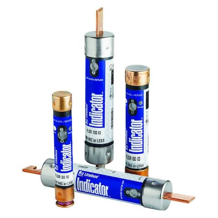 UL Class Fuse, RK5 Class, Time-Delay, 400A, 250V AC, Non-Indicating