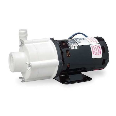 1/8 HP Polypropylene Magnetic Drive Pump 115V 1" FPT