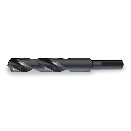 118 Degree Silver & Deming Dril with 1/2 Reduced Shank Chicago-Latrobe 190F Steam Oxide HSS RHS/RHC 1-3/16