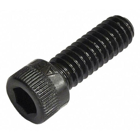 1/4"-20 Socket Head Cap Screw, Socket, Black Oxide Alloy Steel, 5/8 in Length, 100 PK