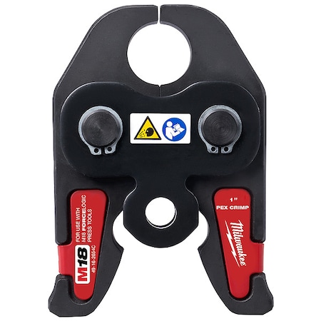 M18 FORCE LOGIC PEX Crimp Jaw, For 1 in PEX Pipe, 18 V
