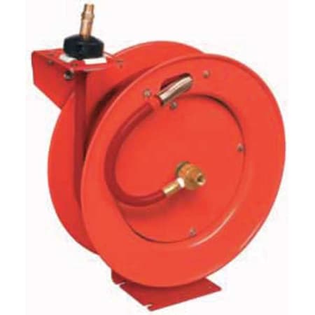 Spring Return Hose Reel, 3/8 in Hose Dia, 50 ft Length, 300 psi