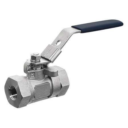Manual 2-Way Ball Valve,NPT,304 SS