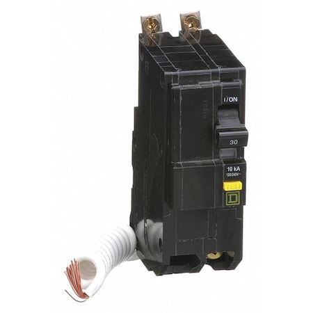 Miniature Circuit Breaker, QO Series, 30A, 2 Pole, 120/240V AC, 10kA at 120/240V AC, A Curve