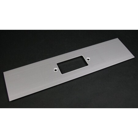 Open Cover Plate,Gray,Aluminum