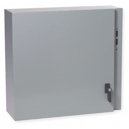 1/4 Turn Latch Electrical Enclosures, 20 in H, 8 in D, 22 in W, 12, 13, 3R, 4, Steel