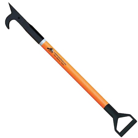 American Hook, 10 ft. Pro-Lite Pole, HiViz Orange, D-Handle