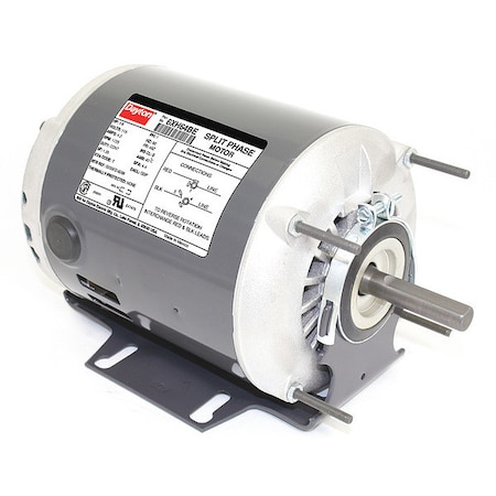 GP Mtr,Split Ph,ODP,1/6 HP,1725 rpm,48Z