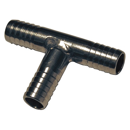 Barbed Hose Fitting,Hose ID 3/8",N/A
