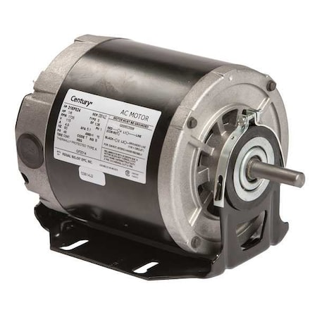 Split-Phase Belt Drive Motor, 1/6 HP, 48 Frame, 115V AC Voltage, 1,725 Nameplate RPM