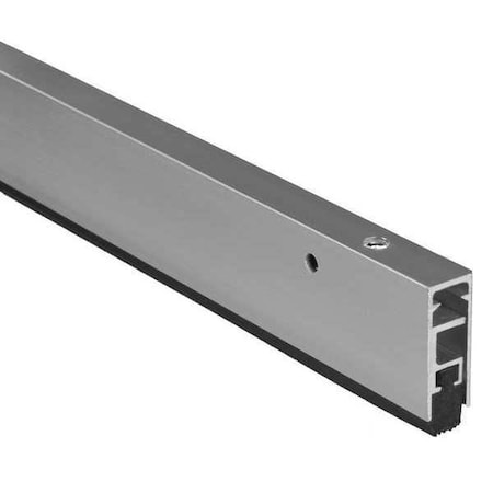 Door Frame Weatherstrip, 7 ft, Black, Includes: No 6 x 1 in PH Phillips Sheet Metal Screws