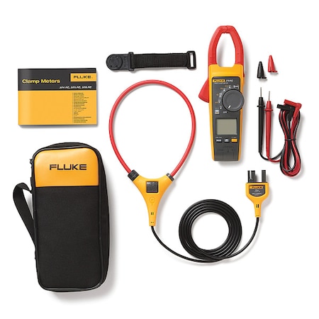 Clamp Meter, 1000 Max AC Amps, AC/DC Volts up to 1000V, 1.6 in Jaw Opening, 800Hz AC Response