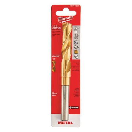 5/8" Titanium Silver and Deming Bit