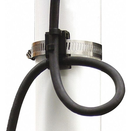 Cable Clamp,14 Gauge,ABS Plastic/SS