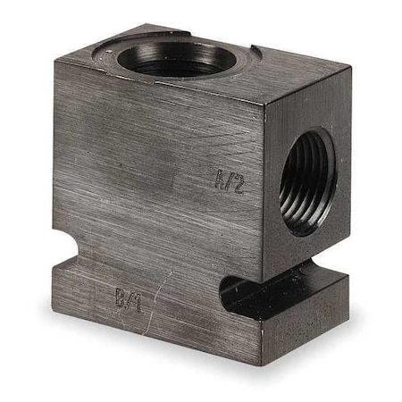 Valve Base,3/4"-16,Aluminm,Two Positions