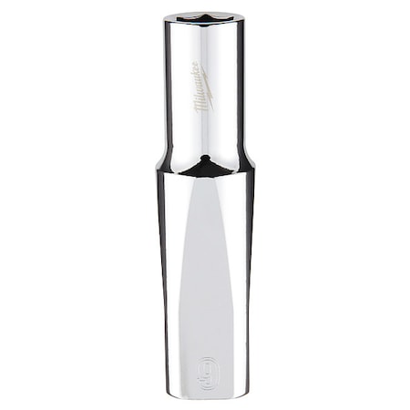 3/8 in. Drive 9mm Metric 6-Point Deep Socket with FOUR FLAT Sides