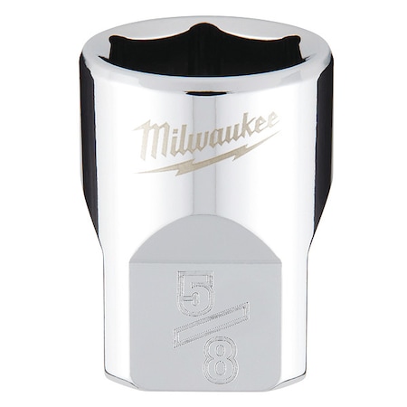 3/8 in. Drive 5/8 in. SAE 6-Point Socket with FOUR FLAT Sides