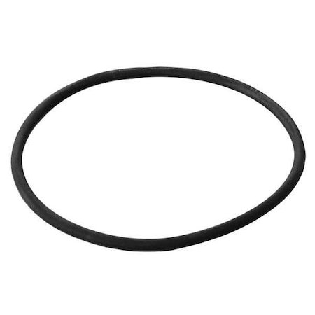 Round Duct O-Ring, 6 in Duct Dia, Rubber, 6" W, 6" L