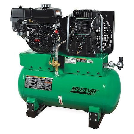 Stationary Air Compressor,9 HP,Honda