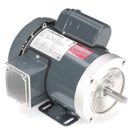 Capacitor-Start General Purpose Motor, 1/3 hp HP, 115/208-230V AC Voltage, 56C Frame