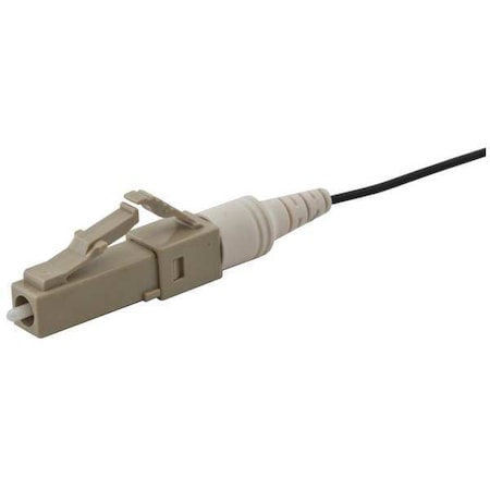 Fiber Optic Connector, Fiber, Beige, PK12