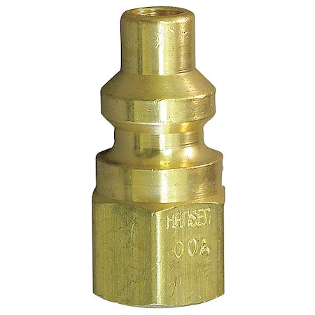 Coupler Plug,(F)NPT,1/4,Brass