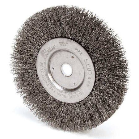 Crimped Wire Wheel Wire Brush, Arbor