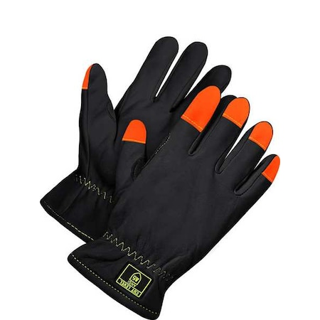 Cut-Resistant Leather Gloves, Cut Level A5 ,M 1 PR