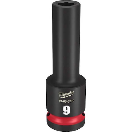 9mm SHOCKWAVE Impact Duty 1/2 in. Drive Deep Well 6 Point Impact Socket