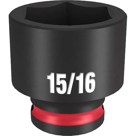 15/16 in. SHOCKWAVE Impact Duty 3/8 in. Drive Standard 6 Point Impact Socket