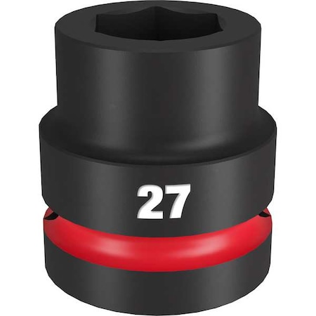 27mm SHOCKWAVE Impact Duty 1 in. Drive Standard 6 Point Impact Socket