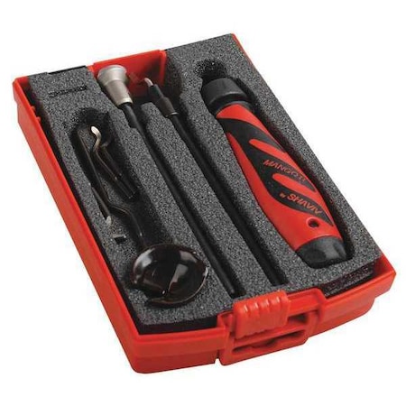 Deburring Tool Set,Plastic,Hi Speed Stl.