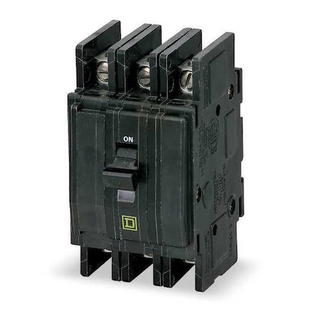 Miniature Circuit Breaker, QO Series, 45A, 3 Pole, 120/240V AC, 10kA at 120/240V AC
