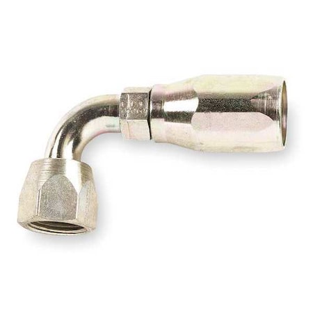 Hose Fitting,hyd,JIC,90 Deg,9/16-18