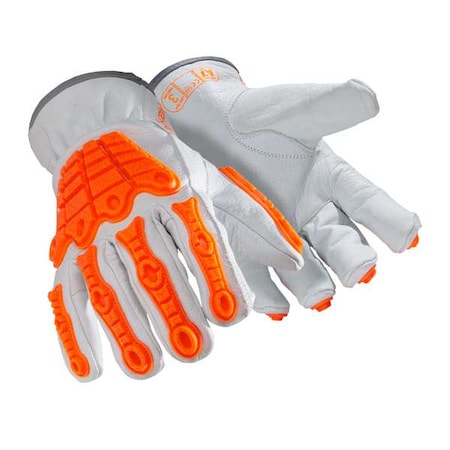 Cut-Resistant Leather Gloves, Cut Level A7 ,L 1 PR