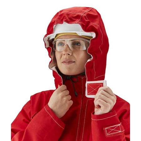 Hood, Universal, Red, Polyester