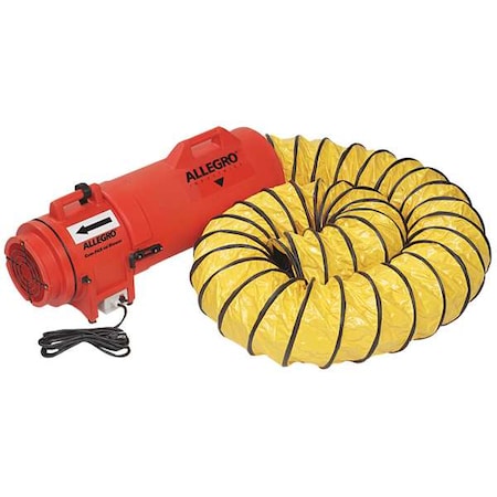 Conf. Sp Fan, Axial, 15 ft. Duct