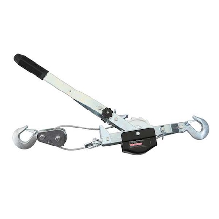 Cable Ratchet Puller, 1500Lb, 7.5Ft