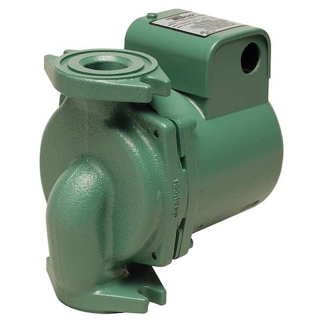 HVAC Circulating Pump, 1/6 hp, 115V, 1 Phase, Flange Connection