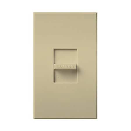 Lighting Dimmer, 600 W Cap at 120VAC, Ivory